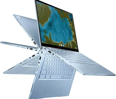 ASUS C433T Chromebook 14 inch - 8GB Ram 128GB storage - Flip Touchscreen