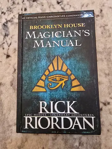 Brooklyn House Magician's Manual by Rick Riordan (Hardcover) - Good Condition. Brand new