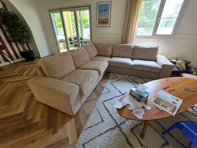 Ikea kivik Corner Sofa Beige Excellent Condition
