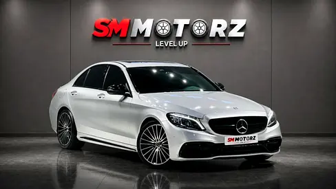 MERCEDES C300 4 MATIC 2020 WITH C63 BODY KIT AND ONE YEAR WARRANTY