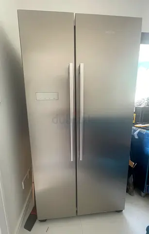 Siemens Silver Side-by-Side Refrigerator (KA93NVL30M) - brand new, never used, still in foil