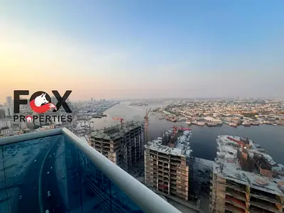 2BR for annual rent in Al Waha Towers, Ajman. 3 baths, balcony, gym, pool & free parking. AED 50,00