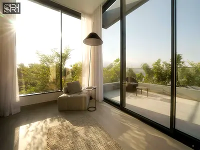 3 BR Upgraded Villa with Private Garden and Gym