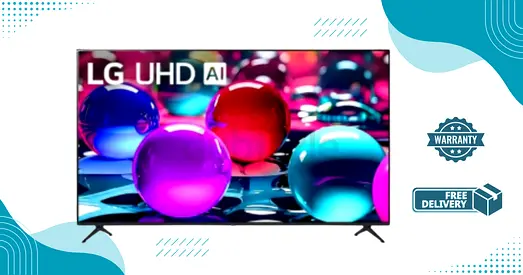 LG 86 Inch UA75 UHD 4K Smart TV with α7 AI Processor Gen8 - 86UA7500
