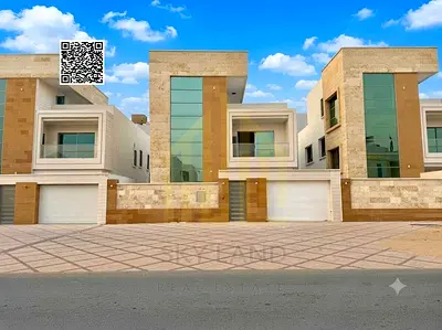 Luxury villa - 3 floors - registration fees included - in a good location - close to all services - excellent finishing - the best in Ajman