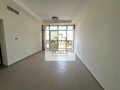 2BR apartment with 2 master bedrooms for annual rent in Al Jurf 2, Ajman, opposite Al Aqsa School and near Ajman Court, with deluxe finishes and spaci