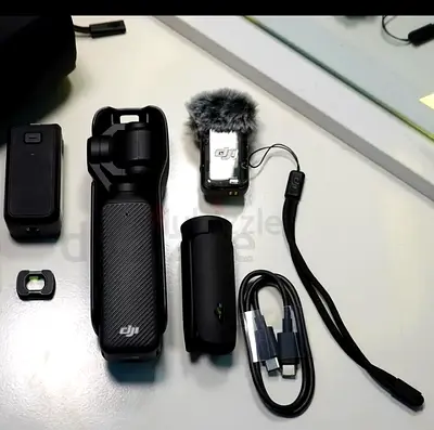 Dji osmo pocket 3 with mic power battery and wide angle lens bag