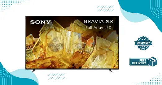 Sony 65 Inch BRAVIA XR Class X90L 120Hz Full Array LED 4K HDR Google TV 65X90L