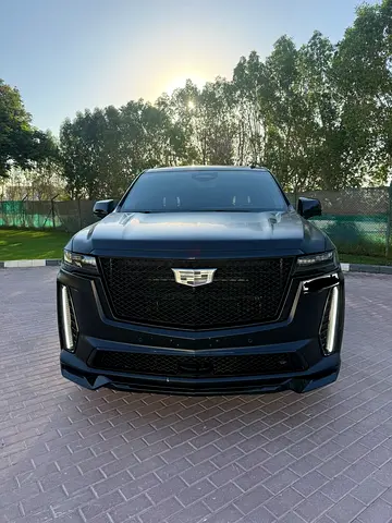 Cadillac Escalade V Model 2023 Matt Black Full Option Only for 270,000aed