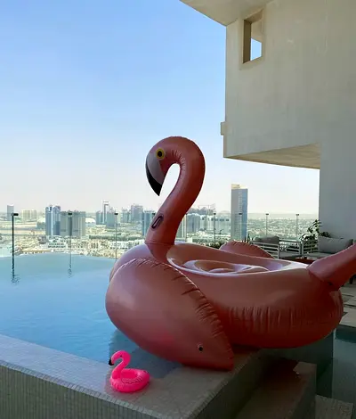 Inflatable Flamingo