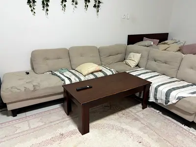 L-shaped sofa