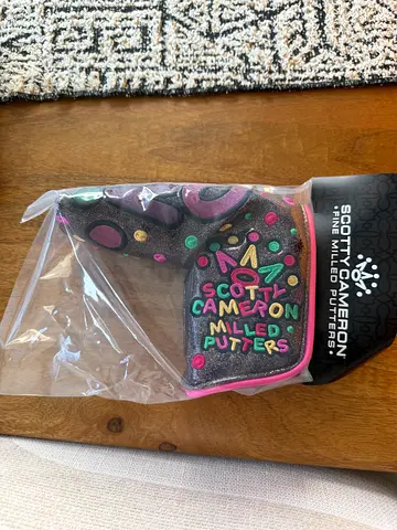 Scotty Cameron Milled Putter Headcover - Limited Edition Mardi Gras! 2026