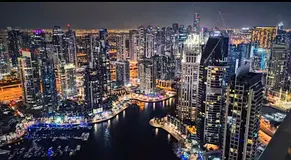 FENDI 1BR in DAMAC Heights | High Floor | Full Marina View | All Bills Included