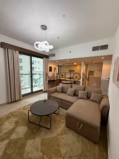Furnished 1BR Apartment | Vacant | Pool & City View