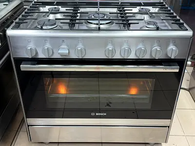 Bosch five burner full gas cooker size 90cm