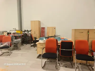 Office chairs , tables and furniture
