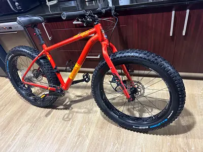 Silver Back scoop Fat bike