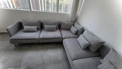 Looks great condition IKEA Sodhremn Corner l Shape sofa