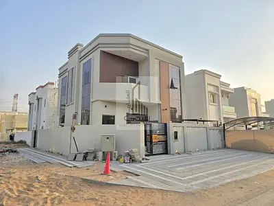 Modern corner villa (corner finishing) for sale in Al Yasmeen – Ajman | Includes ACs | 1.57 million