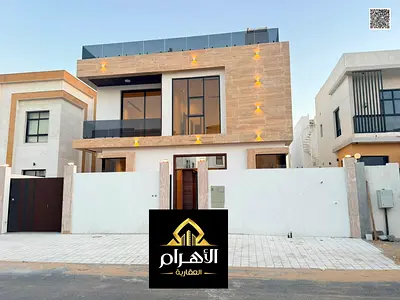 Luxury villa with swimming pool for sale – Ajman | Freehold ownership for all nationalities | Strategic location directly on Sheikh Mohammed Bin Zayed