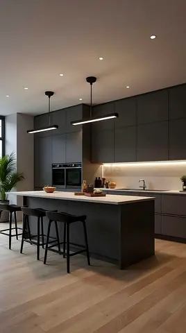 Custom made kitchen island