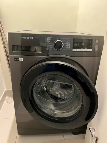 Samsung 8Kg Front Load Washing Machine With Ecobubble, Hygiene Steam And Digital Inverter Technology