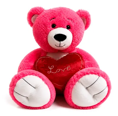 pink teddy bear