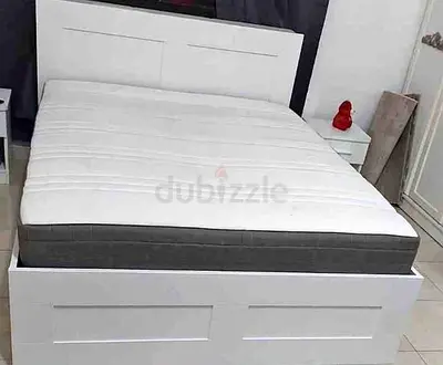 IKEA brimnes bed with mattress King size bed