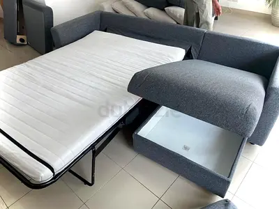 IKEA vimle sofa bed with storage dark grey Color