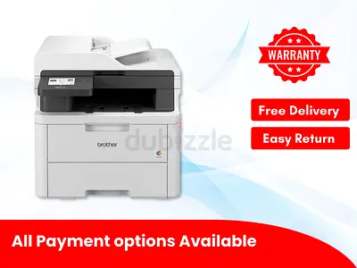 Brother Color Laser Printer | Wireless Multifunction Printer | Warranty | Used | MFC-L3720CDW