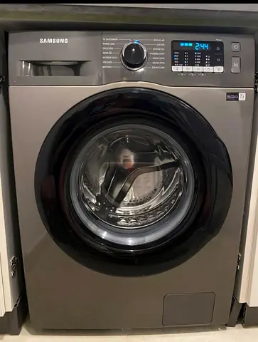 Samsung Front Load Washing Machine - 8kg, Grey