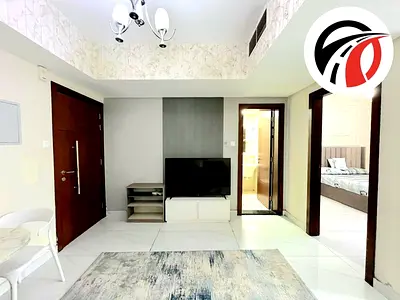 Furnished 1BR Apartment | Balcony | Pool & City View