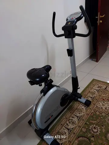 Used stationary exercise bike , in good condition, (seat needs to change its cover)