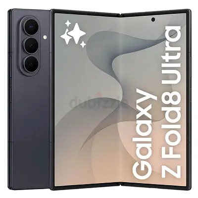 Samsung Galaxy Z Fold8 Ultra Black -256Gb - Foldable Smartphone (Brand New)