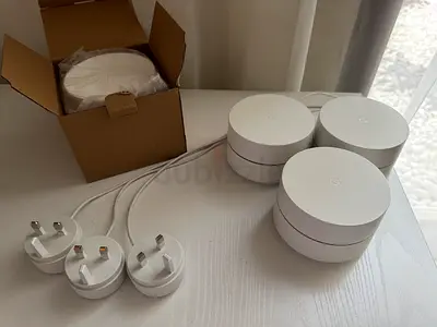Google Wifi AC1200 Mesh 3-Pack (GJ2CQ) — Factory Reset & Unlinked