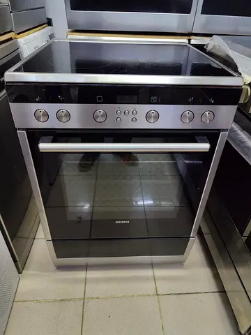 Siemens freestanding electric ceramic 4 hobs cooking range  with oven fan 60x60 stove