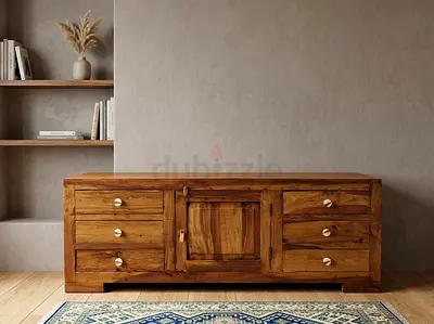 Marina Home Solid Wood Sideboard / TV Console with Drawers