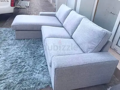 Perfect condition IKEA Kivik L Shape sofa light gray color
