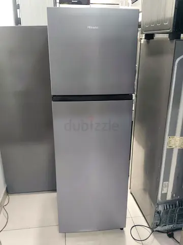Hisense Top-Freezer Refrigerator - Grey, Good Working Condition