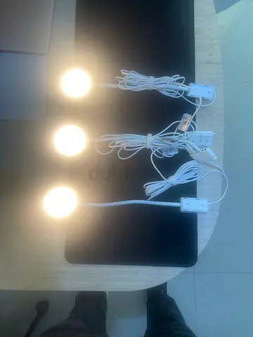 IKEA Cabinet Lighting Set – 3 Lights with Controller

IKEA 3-piece cabinet lighting set with control