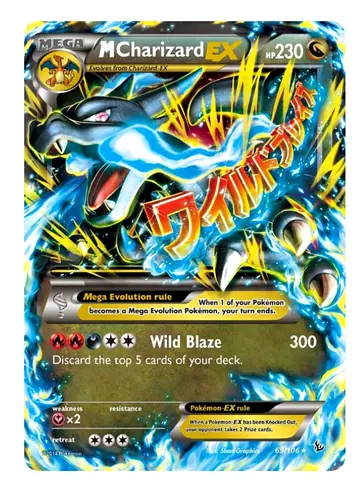 Pokémon m charizard ex