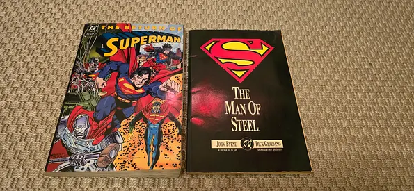 The Return of Superman & The Man of Steel - 2 Comic Collection