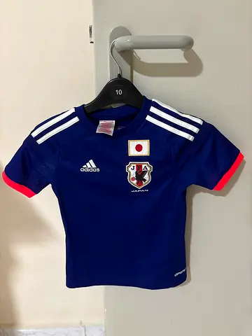 Japan national football jersey - Adidas, kids size