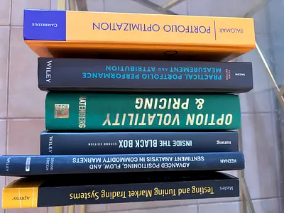 Trading books in new condition - 6 No.