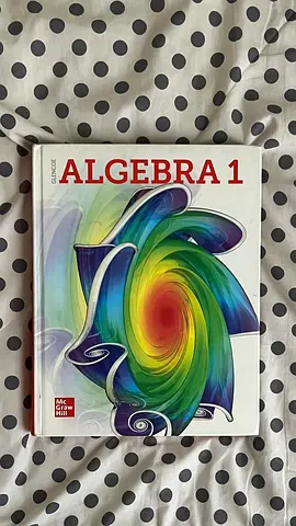 McGraw Hill Glenco Algebra 1 book
