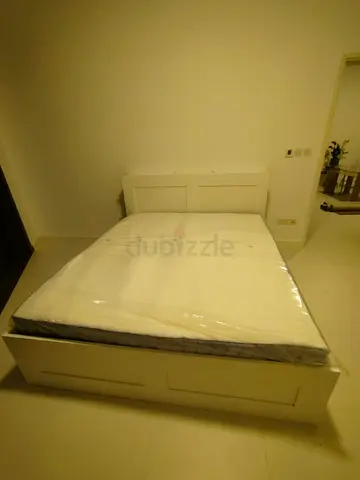 IKEA brimnes bed with mattress King size bed