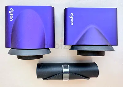 Original Dyson Supersonic Attachments (Purple) + Heat Mat – Brand New with Box