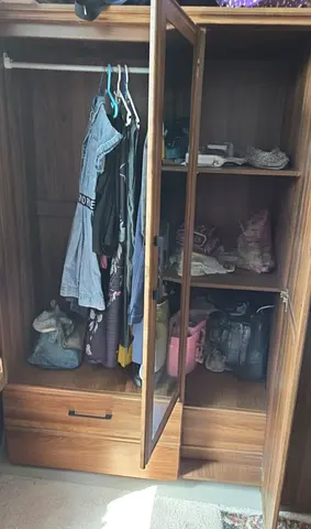 3 DOORS Cupboard with Mirror FOR URGENT SALE
