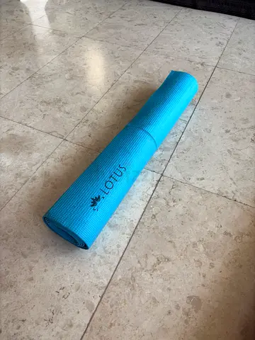 Lotus Blue Yoga & Exercise Mat
