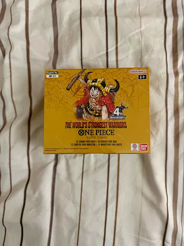 One Piece Card Game - The World's Strongest Warriors 4th Anniversary Booster Box (Sealed)